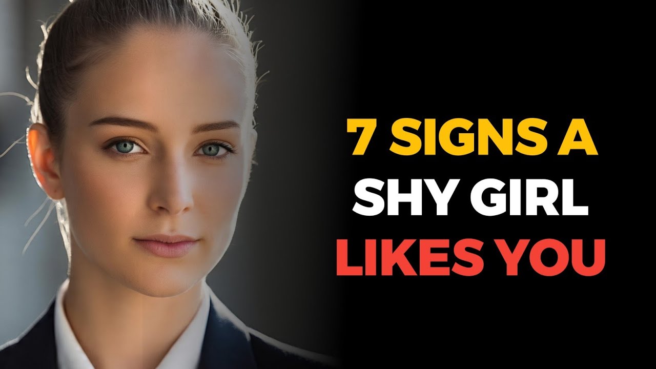 7 Hidden Signs a Shy Girl Secretly Likes You | Psychology of Attraction
