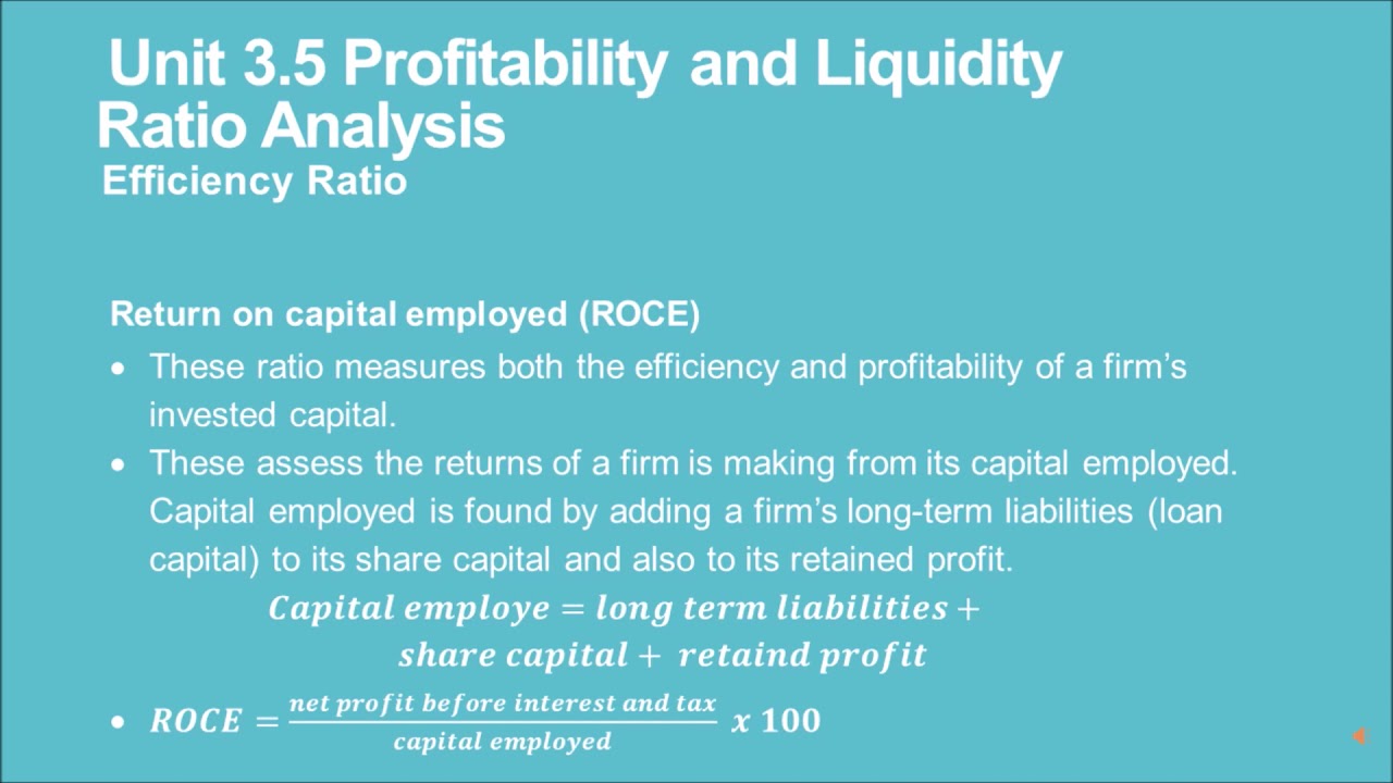 IB BUSINESS MANAGEMENT UNIT 3.5 PORTFOLIO AND LIQUIDITY RATIO ANALYSIS