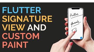 Flutter: Signature View And Custom Painter Implementation | Drawing App