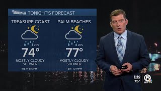 WPTV First Alert Weather Forecast for Evening of Monday, July 14, 2025