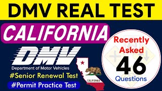 California DMV Written Test 2024 | DMV Actual Test Paper  #californiadmvtest