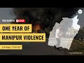 The hindu live one year of  manipur violence