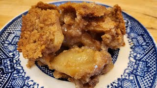 Easy Apple Cobbler Recipe  Heirloom Recipe  100 Year Old Recipe  The Hillbilly Kitchen