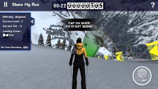 Huck It: Freeride Skiing 3D Gameplay Video - See more at www.huckitthegame.com screenshot 2