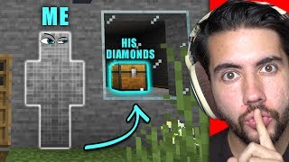 How Many Chests Can I Steal Before Getting Caught? | Minecraft