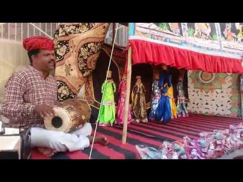 Amazing... Traditional Kathputli Dance of Rajasthan (Jaipur)