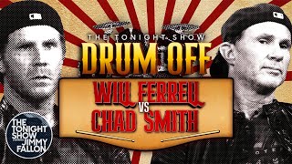 Tonight Show DrumOff: Will Ferrell vs. Chad Smith