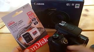 Can you use a micro SD card in Canon Powershot SX60 HS camera