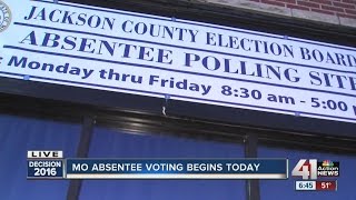 Missouri absentee voting begins Tuesday