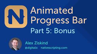 Animated NativeScript Progress Bar (Part 5: Bonus)