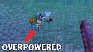 Minecraft but Fishing is Extremely OP... #Shorts