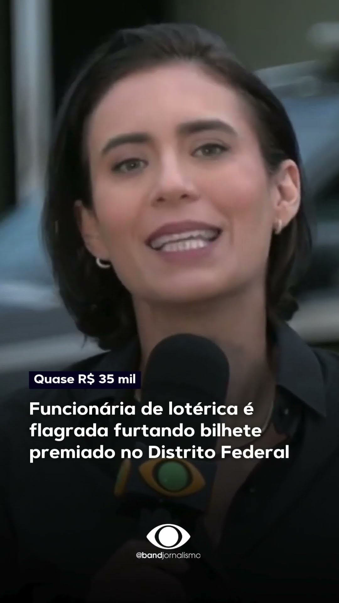 Funcionária de lotérica é flagrada furtando bilhete premiado no DF #shorts