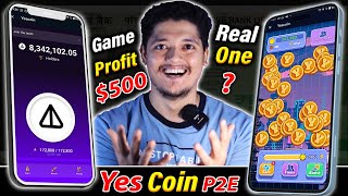 $500 Profit Like $NOT Coin   Yes Coin Vs Yes Coin Mining BOT In 2024 | Real Yes Coin Mining 2024