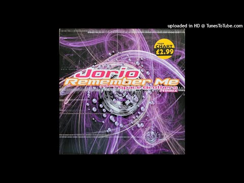 Fred Jorio — B - Jorio Ft. Cyberdiva - Remember Me (Junior Vasquez Sunday Morning Mix)