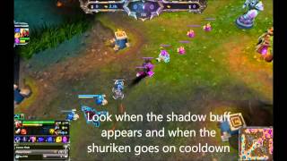 Zed shadow shuriken bug