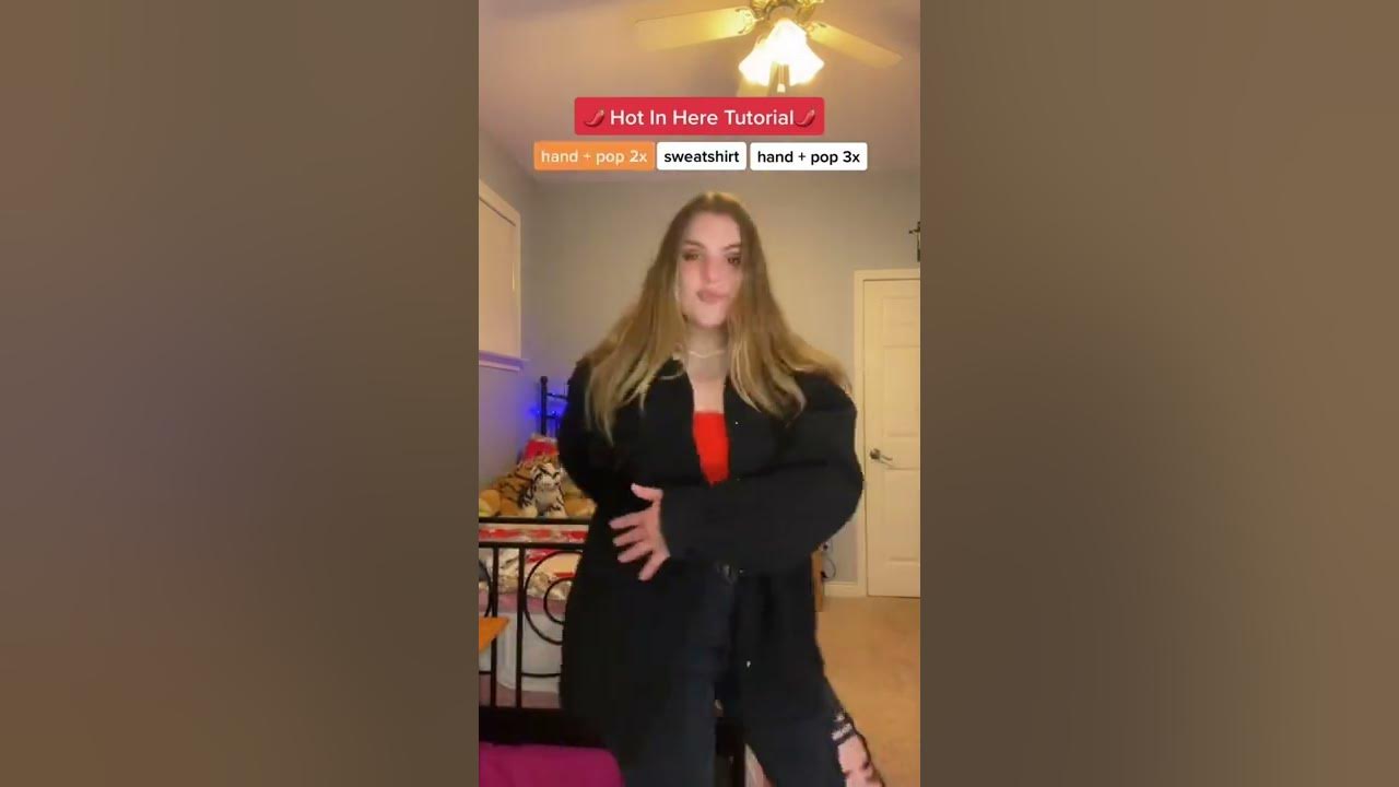Hot In Here Tutorial 🌶 Viral TikTok Dance