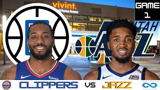 Los angeles clippers vs utah jazz: game 1: live nba