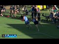 Rd 2 hostplus sanfl snapshot  sturts josh hone kicks checkside on the run