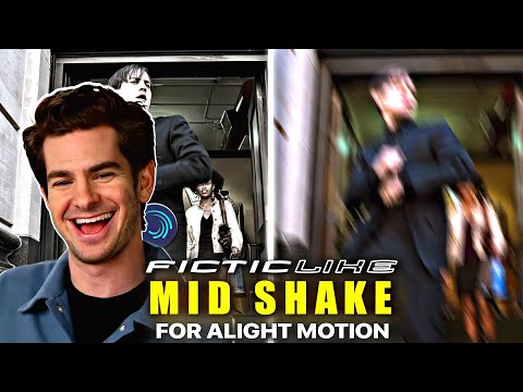 FicTic Like Mid Shake ( Twitch Shake ) Tutorial On Alight Motion (+preset )