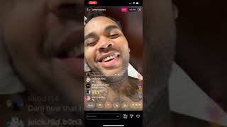 Kevin Gates on live with Dreka and Kids