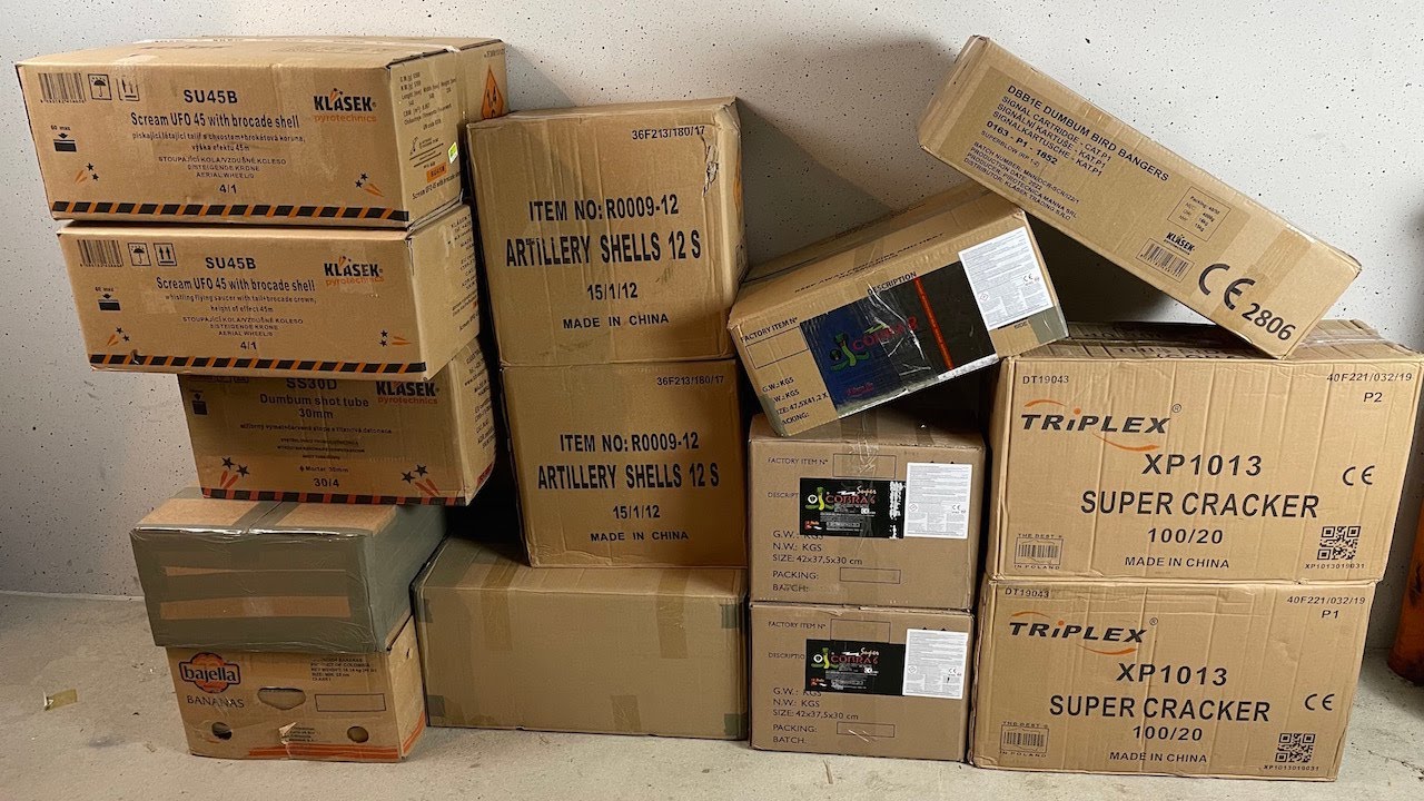 POLENBÖLLER UNBOXING - CHRISTMAS UNBOXING 2022 - XXL FIRECRACKER UNBOXING