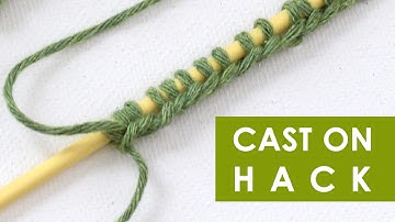 Knitting Hacks: Casting On
