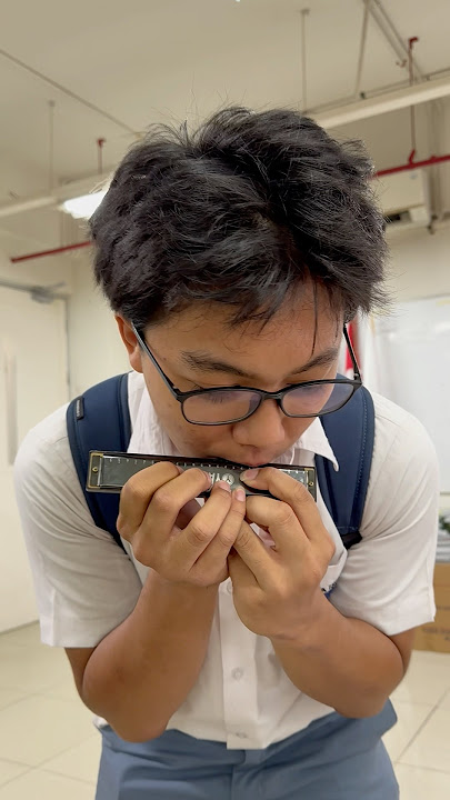 You Won't Believe Your Ears: Student's Harmonica Wizardry Goes Viral #harmonica #harmonica #music