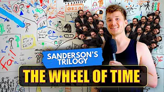 Sanderson's Wheel of Time Trilogy Explained On A Whiteboard