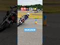 チャンピオンの驚愕テクニック🫨 #nsr250r #モトジムカーナ JAGE杯R3H1チャンプ冨永 #ジムカーナ #motogymkhana #バイク#shorts