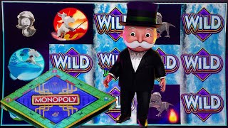 HUGE Line Hits & Bonus Time⎟Monopoly Water Works Hot Shot