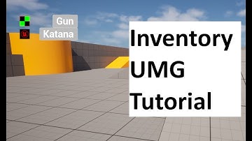 Connect Inventory to UMG | Unreal Engine Tutorial