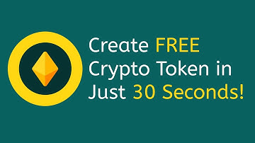 [INSTRUCTION] How To Create Your Own First Crypto Token For FREE. No Coding Experience Required.