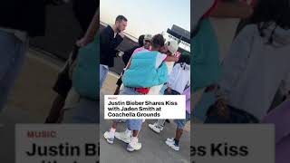 Justin Bieber Shares KISS with Jaden Smith at Coachella