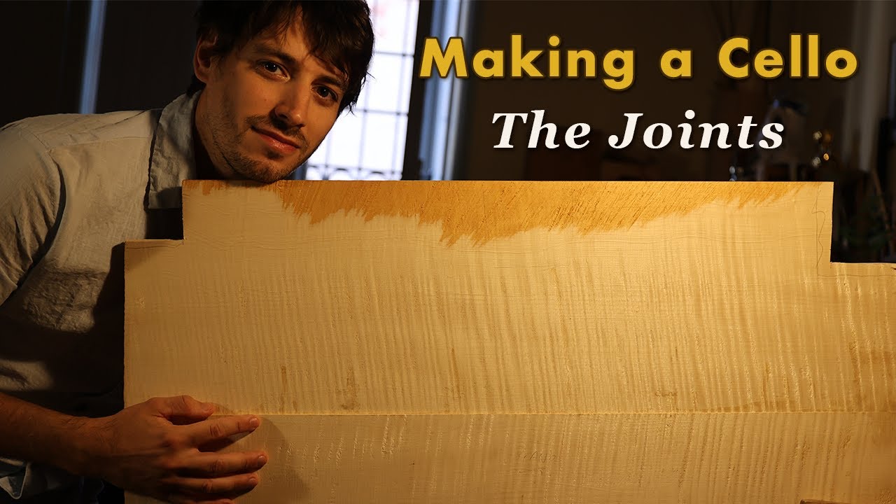 Making a CELLO | The JOINTS - 2025 Giuseppe Guarneri Filius Andreae model