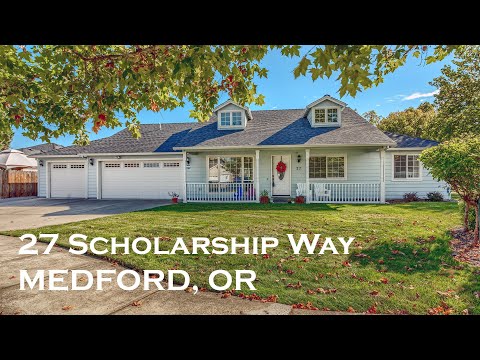 27 Scholarship Way, Medford, OR home video tour