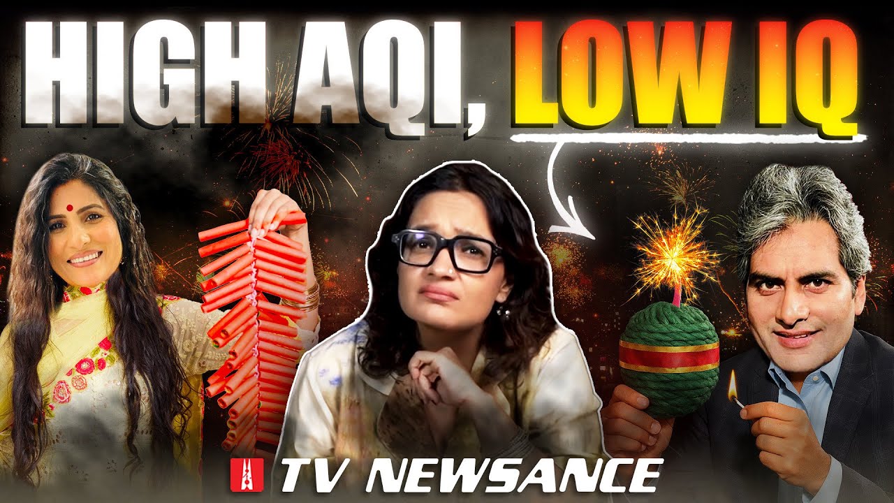 Delhi pollution and Godijeevis' joy & Sudhir Chaudhary's SHOCKING revelation | TV Newsance 318