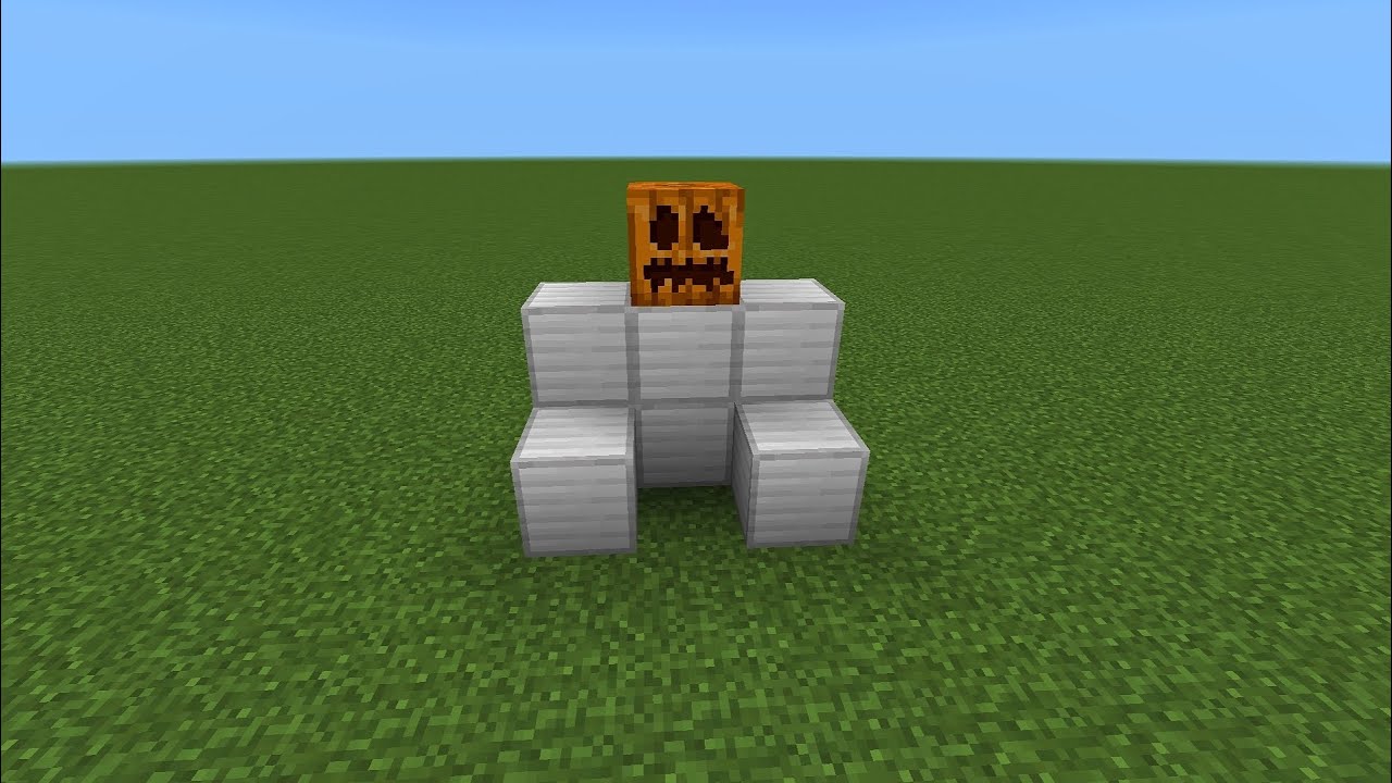 how to summon iron golem? YouTube