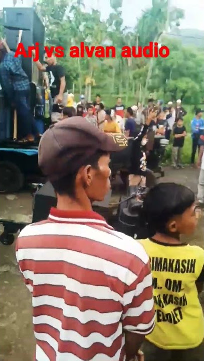 ARJ VS ALVAN AUDIO di kawasan sucolor maesan bondowoso: