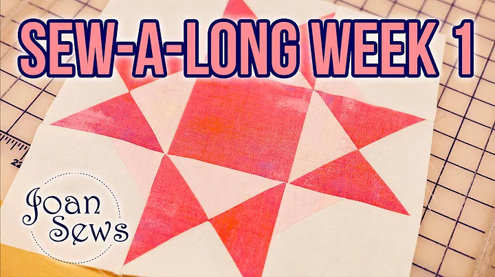 NEW Stitch Pink Sew-A-Long Block 1!