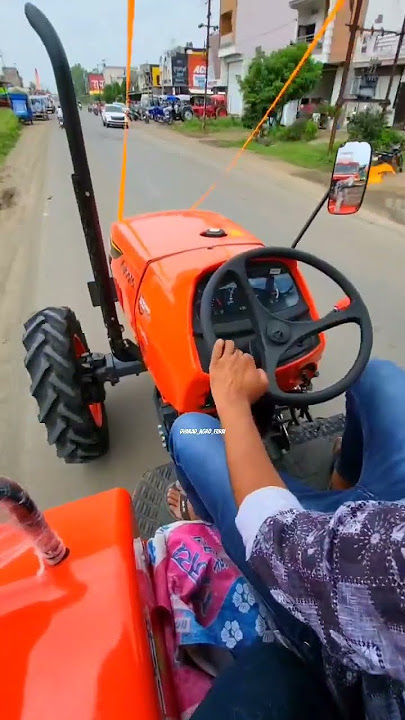New Kubota mu5502 4wd 2024 delevery #tractor #farmequipment #farming #agriculture #kubota