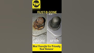 MOST POWERFUL ECO-FRIENDLY RUST REMOVER