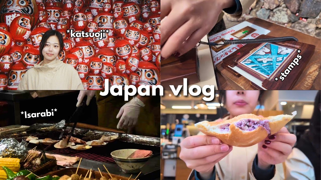 🇯🇵🍡 ВИДЕОБЛОГ О ЯПОНИИ | Один день из моей жизни, храм Кацуодзи, еда и многое другое!