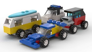 Lego 30510 90 Years of Cars Speed Build Studio Bricklink LDD by PLegoBB