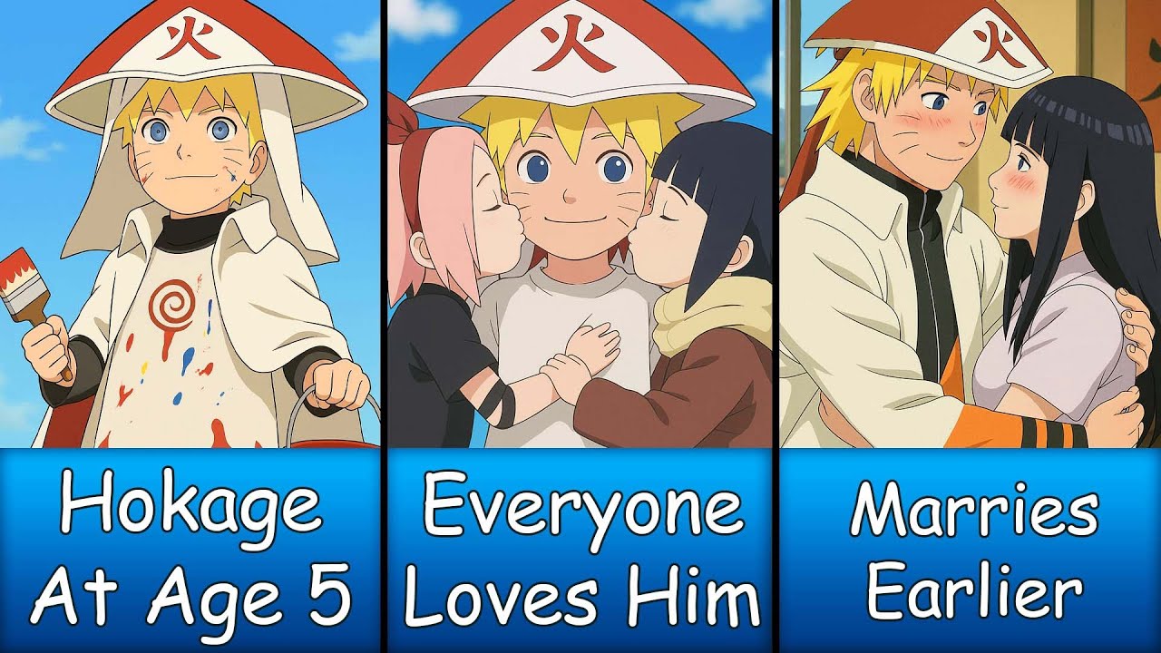 What if the Hokage title was passed down to Naruto after Minato's death?