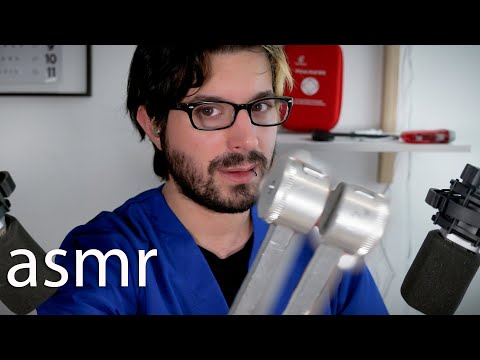 asmr TEST MEDICO (Test auditivo, ) Sleepy Tingles