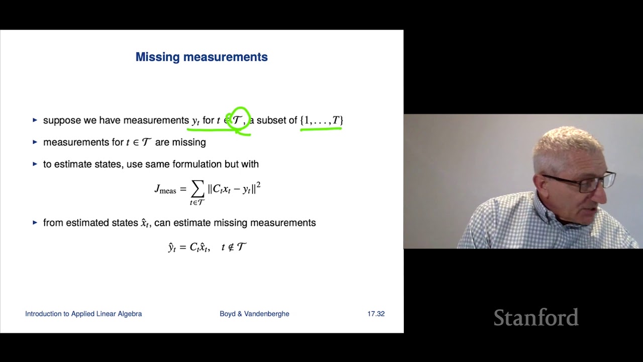 Stanford ENGR108: Introduction to Applied Linear Algebra | 2020 | Lecture 49-VMLS lin quadrt st est