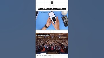 iPhone Multitasking Screen / Split Screen #shorts