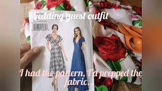 The Making of a Wrap Dress, Vogue Pattern v9251