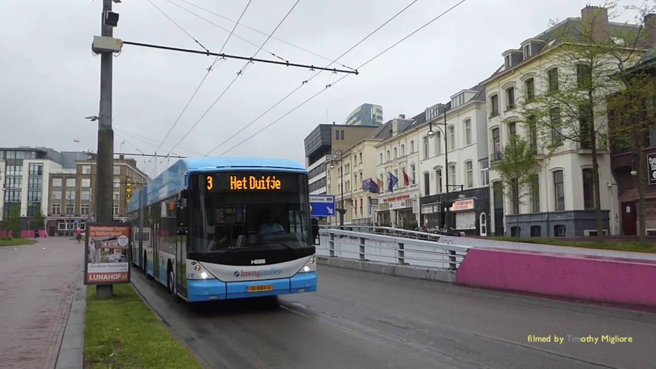 Trolleybuses in Arnhem, Nl - Arnhemse trolleybus 2016