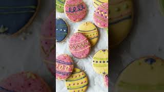 EASTER EGG SUGAR COOKIES!! Vegan & Gluten-Free Cookie Recipe! #shorts